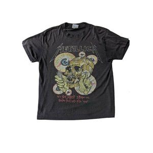 Metallica Shortest Straw Vintage 1988 T-Shirt Vert